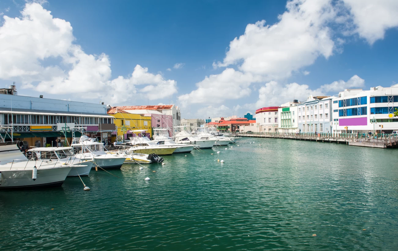 Explore colorful Bridgetown, Barbados