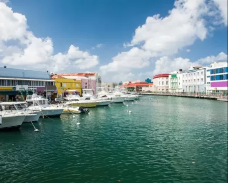 Explore colorful Bridgetown, Barbados