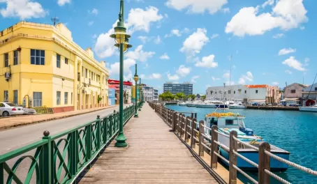 Take a leisurely stroll through beautiful Bridgetown