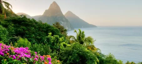 Enjoy the natural beauty of the Caribbean