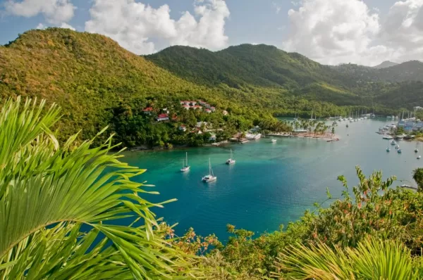 Hike around beautiful St. Lucia for stunning views