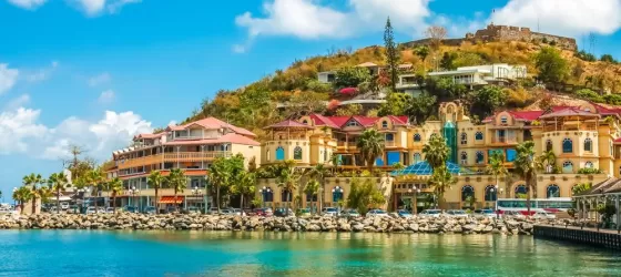 Soak in the sun in colorful Marigot