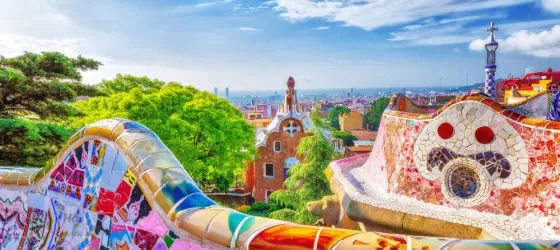 Wander through Gaudi's masterpiece, Parc Güell
