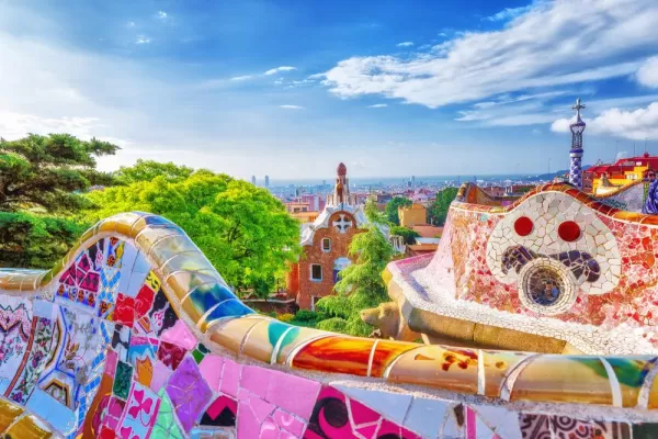 Wander through Gaudi's masterpiece, Parc Güell