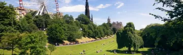 Relax in one of Edinburgh's parks