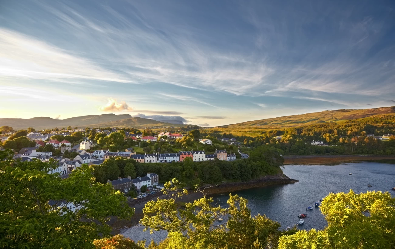 Visit charming Portree