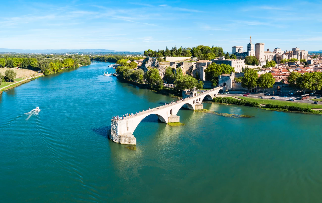 Stop in Avignon on your cruise of the Rhône river.