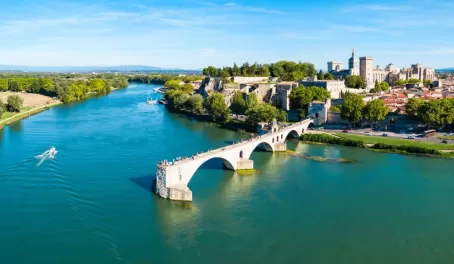 Stop in Avignon on your cruise of the Rhône river.