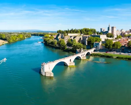 Stop in Avignon on your cruise of the Rhône river.