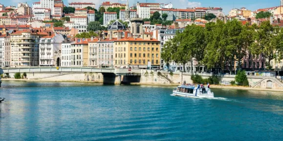 Cruise the Rhone river in charming Lyon