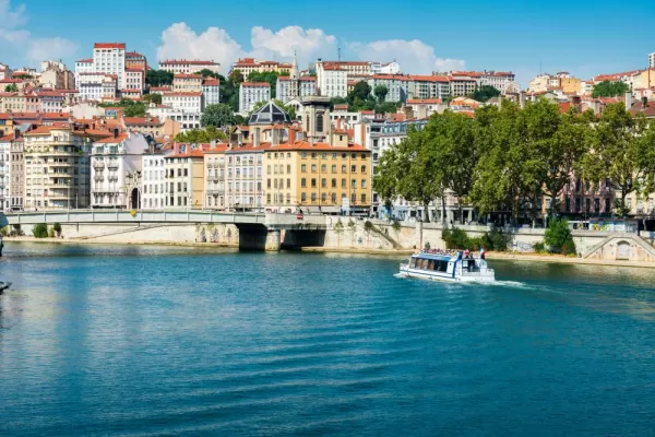 Cruise the Rhone river in charming Lyon