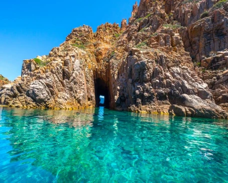 Relax in the clear blue waters of the Mediterranean