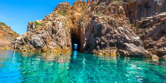 Relax in the clear blue waters of the Mediterranean