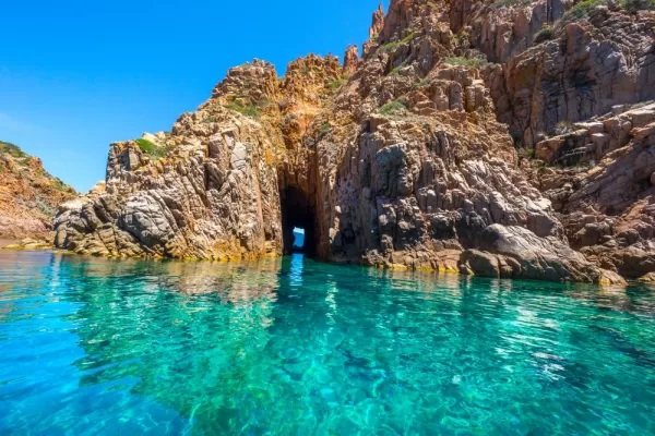 Relax in the clear blue waters of the Mediterranean