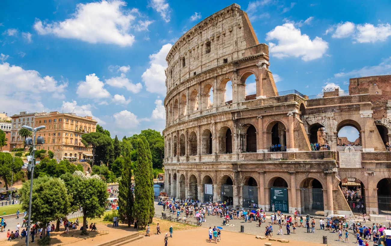 Visit Rome's famed Colosseum