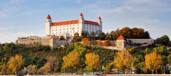 A quiet autumn morning in Bratislava