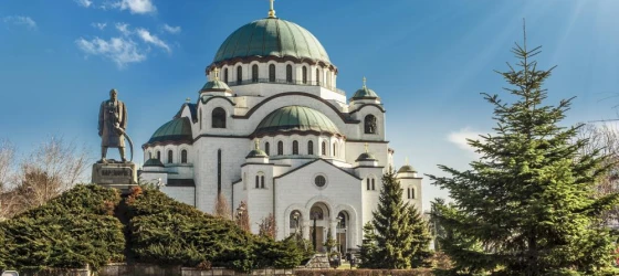 Admire the architecture of Belgrade