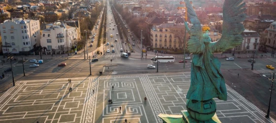 Morning light in Budapest