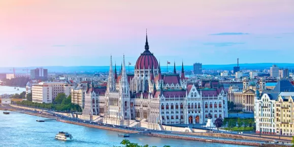 Hungary's Parliament building in Budapest