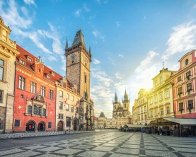 Explore Prague's colorful streets