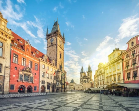 Explore Prague's colorful streets