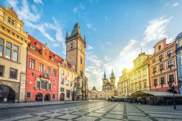 Explore Prague's colorful streets