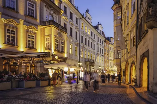 Explore the winding streets of Prague