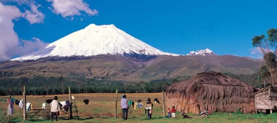Cotopaxi Volcano in Ecuador