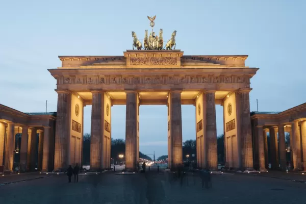 Admire the Brandenburg Gate in Berlin