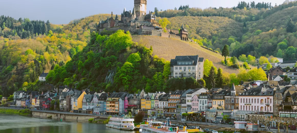 Visit charming towns on the Moselle River