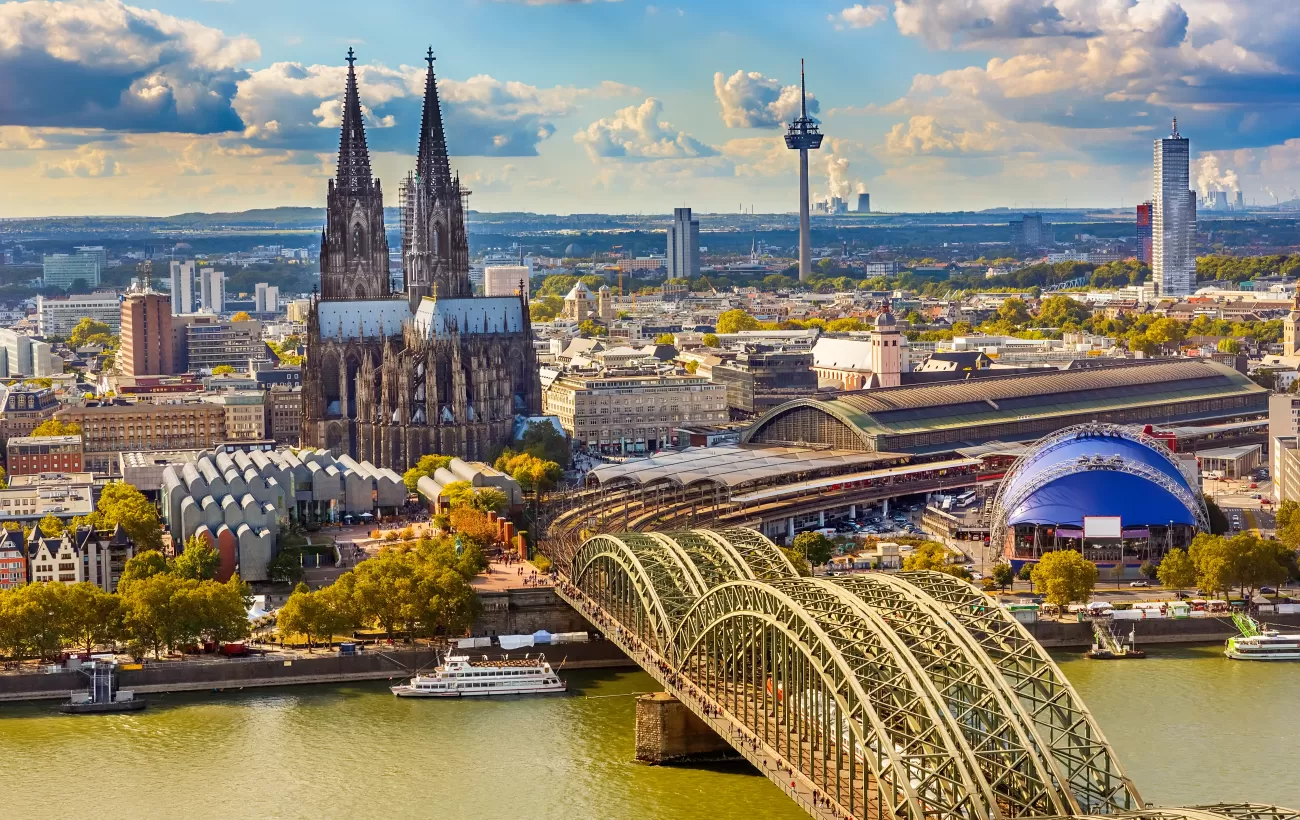 Cruise the Rhine through Cologne