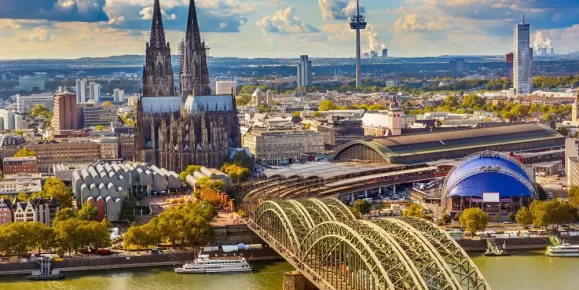Cruise the Rhine through Cologne