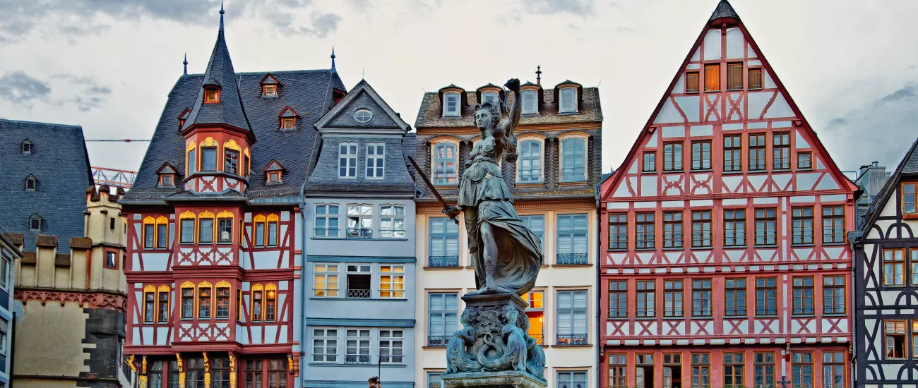 Explore the old district of Frankfurt