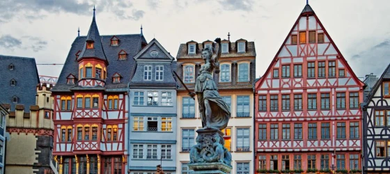 Explore the old district of Frankfurt