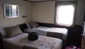 Our cabin on the Harmony V