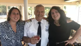 Cocktails with the captain