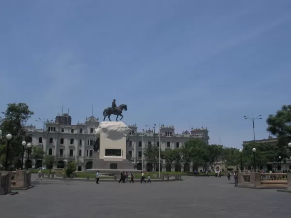 Plaza de Armas in Lima 