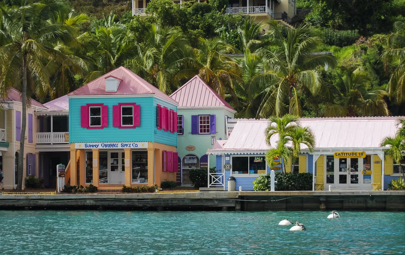 Explore colorful Soper's Hole on Tortola