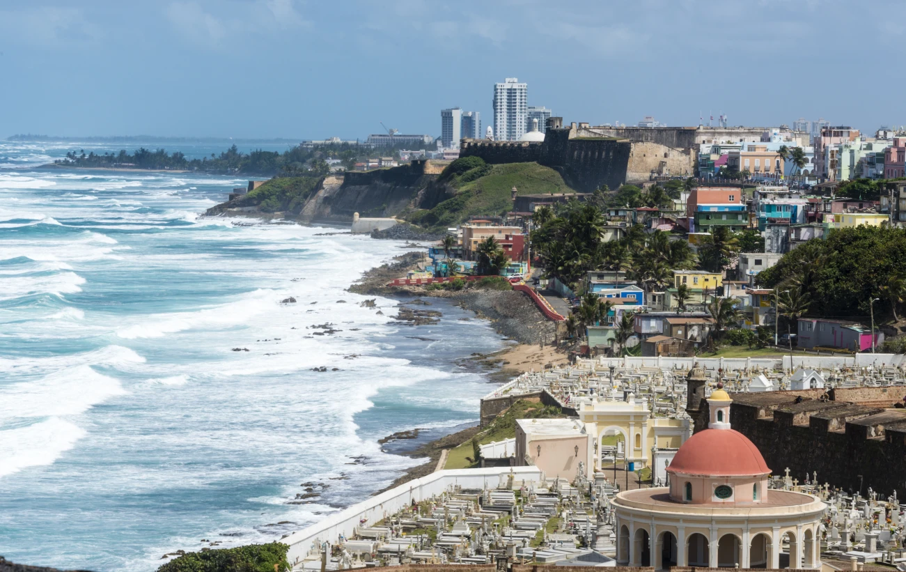 Stroll along the beaches of Puerto Rico