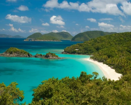 Relax on the pristine beaches of the Virgin Islands