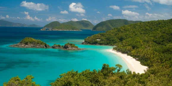Relax on the pristine beaches of the Virgin Islands