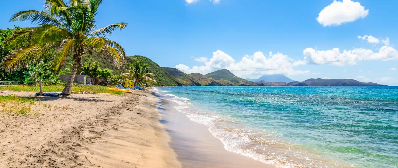 Stroll along the beautiful beaches of the Caribbean