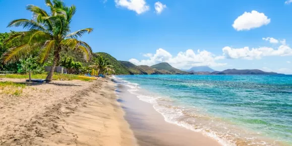Stroll along the beautiful beaches of the Caribbean