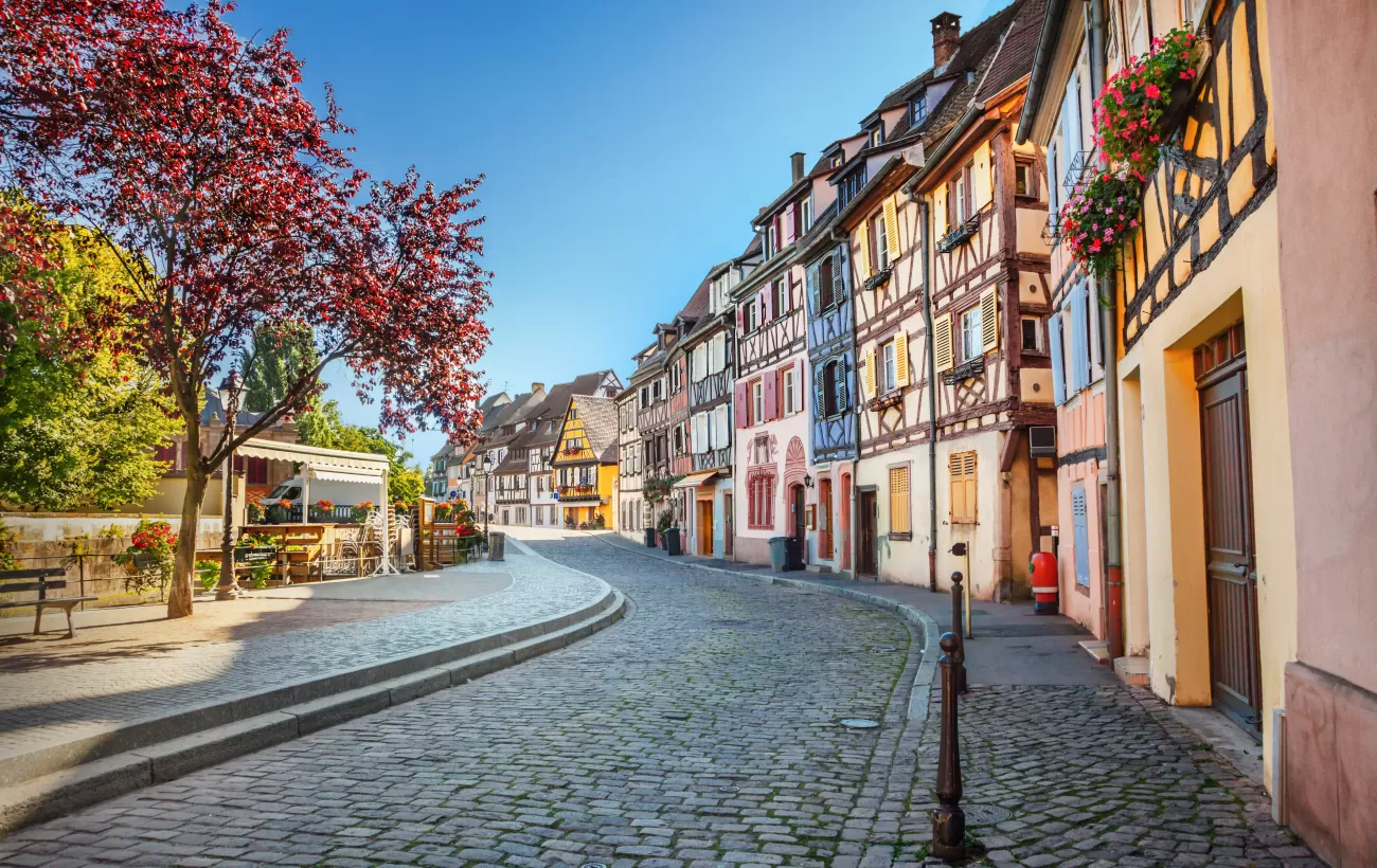 Stroll through beautiful villages in France