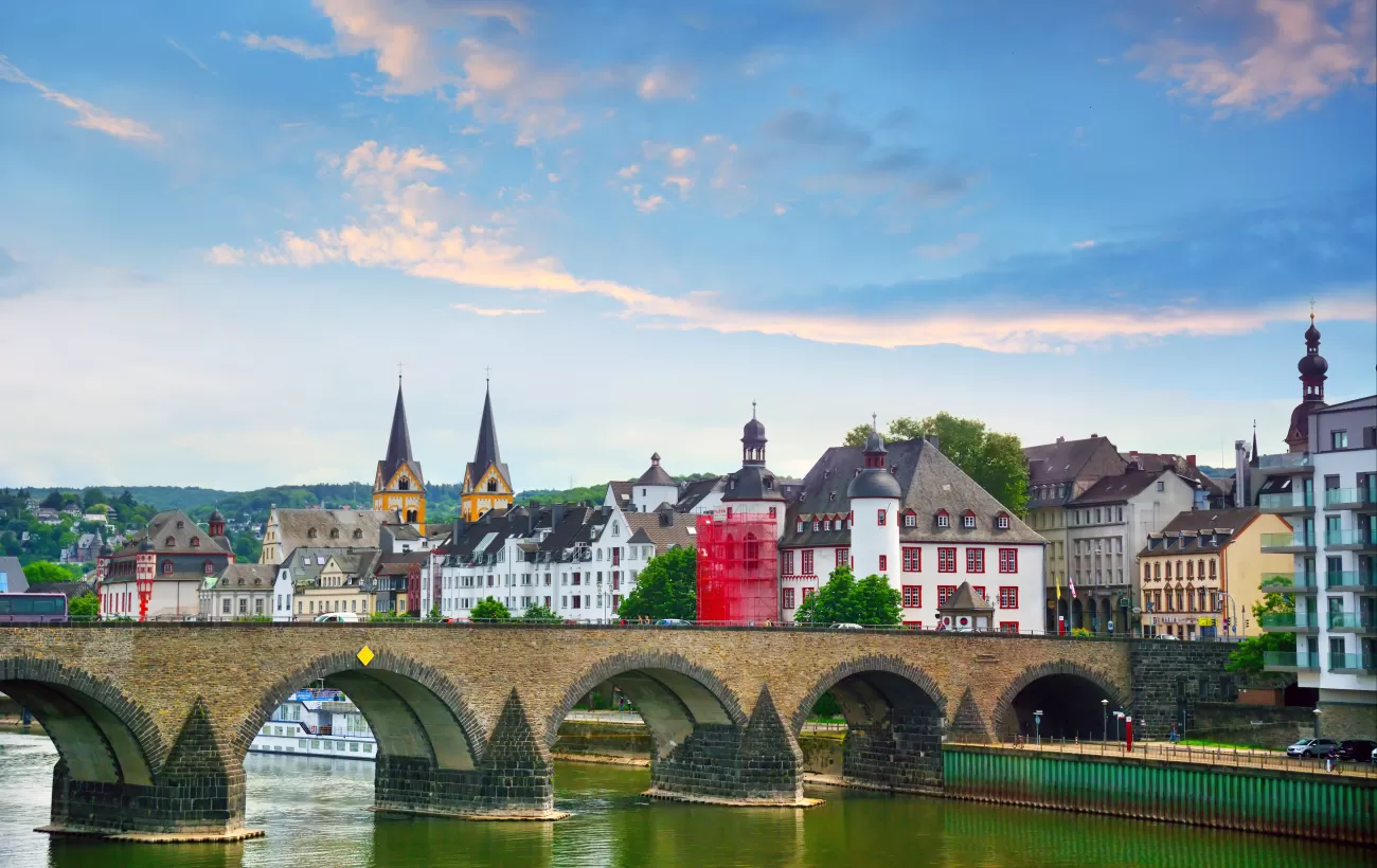 Explore the historic old town Koblenz