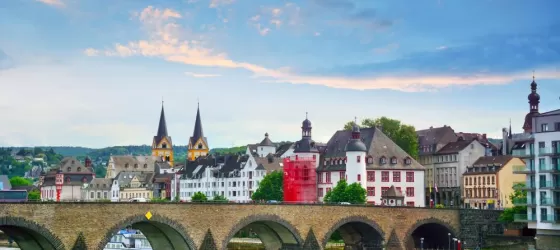 Explore the historic old town Koblenz