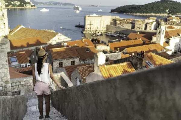 Explore the charming old town of Dubrovnik