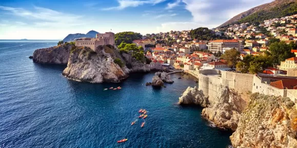 Explore the beautifully preserved walled city of Dubrovnik