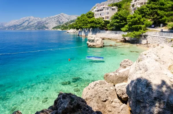 Swim in the crystal clear waters of the Adriatic