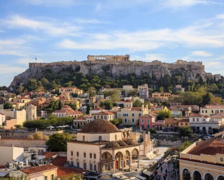 Stroll the ancient walkways of Athens